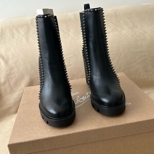 Christian Louboutin Out Line Spike Lug 100